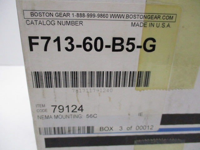 BOSTON GEAR F713-60-B5-G NSMP
