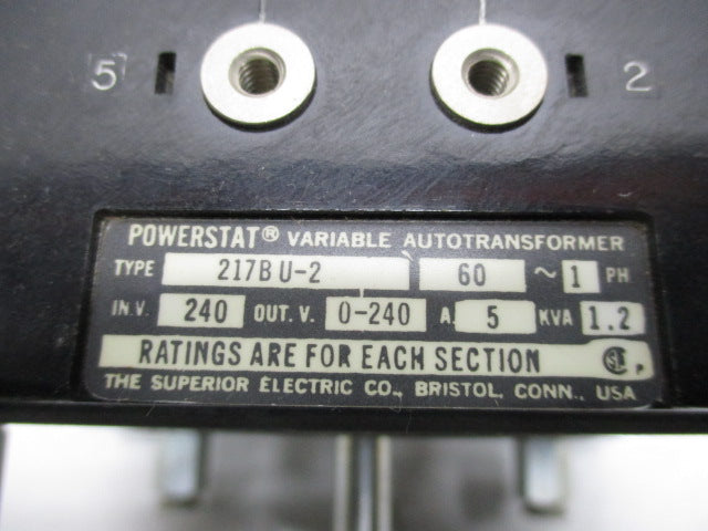 POWERSTAT 217BU-2 NSMP