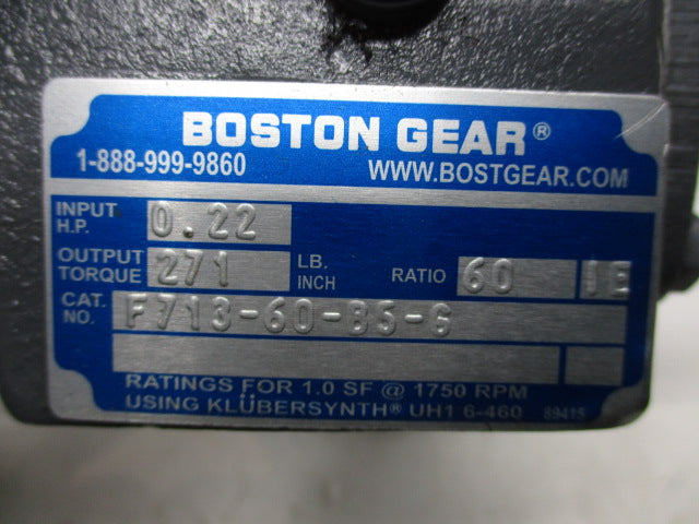 BOSTON GEAR F713-60-B5-G NSNP