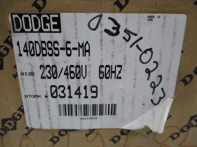 DODGE 031419 (140DBSS-6-MA) NSMP