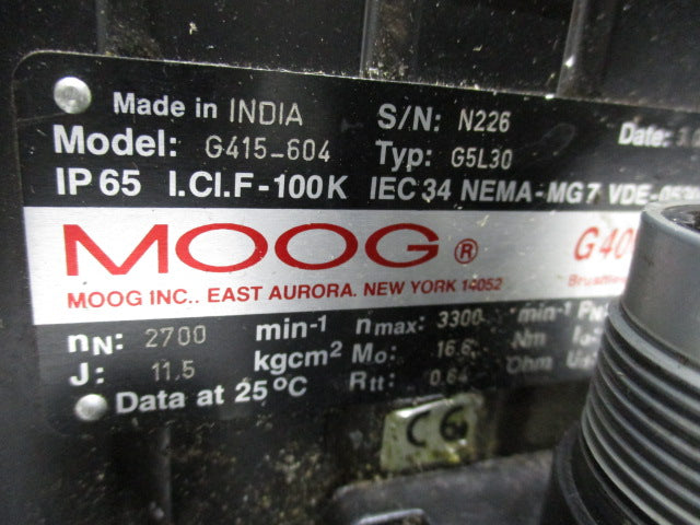 MOOG G415-604 TYPE G5L30 UNMP