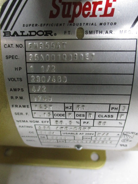 BALDOR EM3554T UNMP