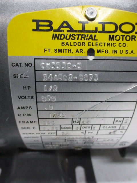 BALDOR CM3538-5 (AS PICTURED) UNMP