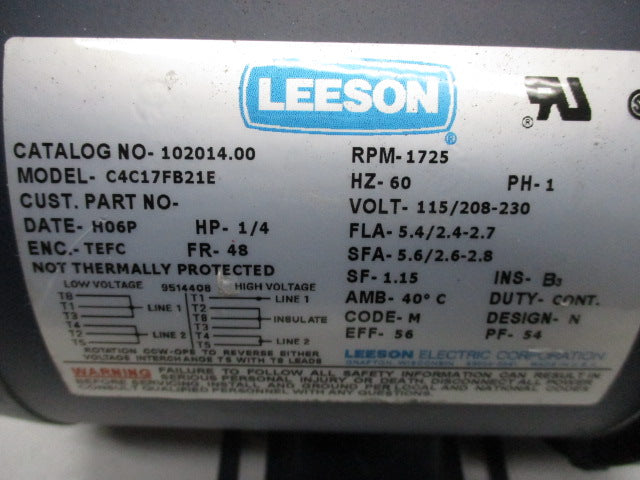 LEESON 102014.00 NSNP