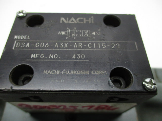 NACHI DSA-G06-A3X-AR-C115-22 UNMP