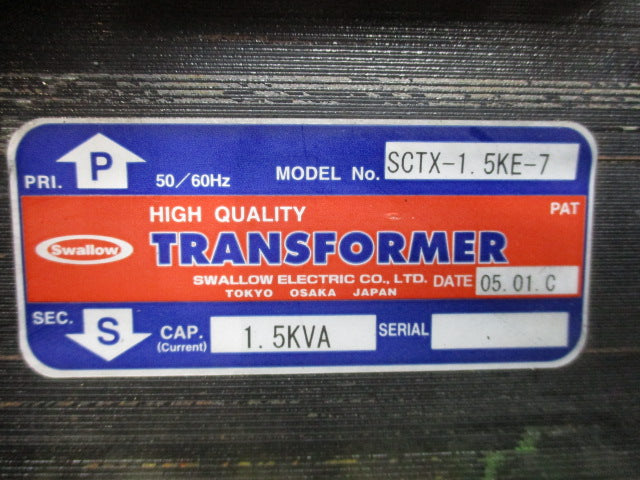 SWALLOW ELECTRIC SCTX-1.5KE-7 NSNP