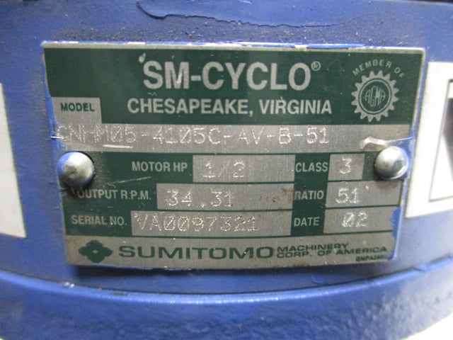 SUMITOMO CNHM05-4105C-AV-B-51 (TC-FV/FB1B) NSNP