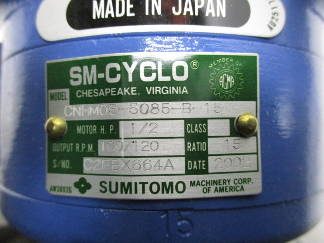 SUMITOMO CNHM05-5085-B-15 (TC-F/FB-05A1) NSNP