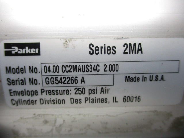 PARKER 04.00CC2MAUS34C2.00 (AS PICTURED) NSNP