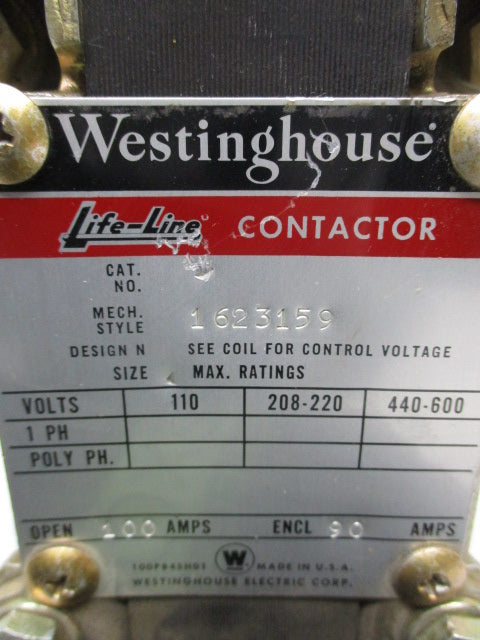 WESTINGHOUSE 1623159 UNMP