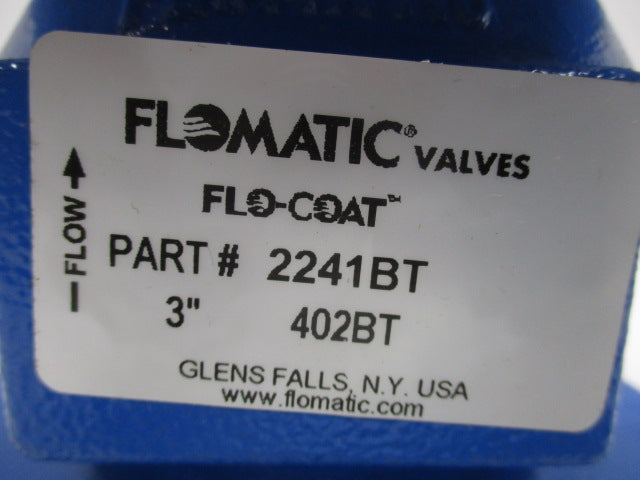 FLOMATIC 2241BT MODEL 402BT NSMP