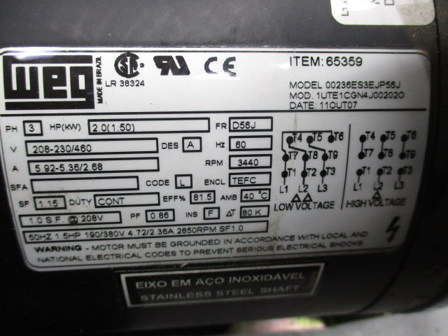 SCOT PUMP 3024K383 (00236ES3EJP56J) NSNP