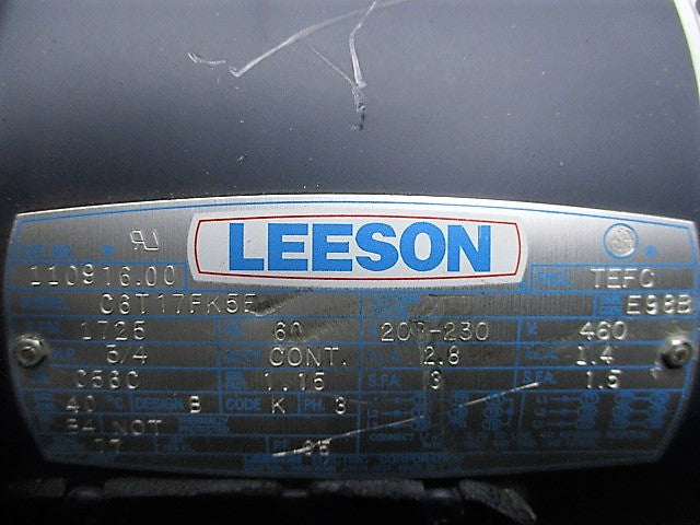 LEESON 110916.00 w/C8 NSMP