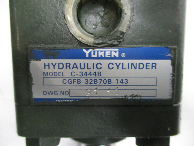 YUKEN CGFB-32B70B-143 MODEL C-34448 NSNP