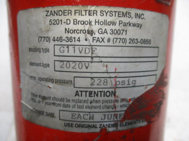 ZANDER G11VDF NSNP