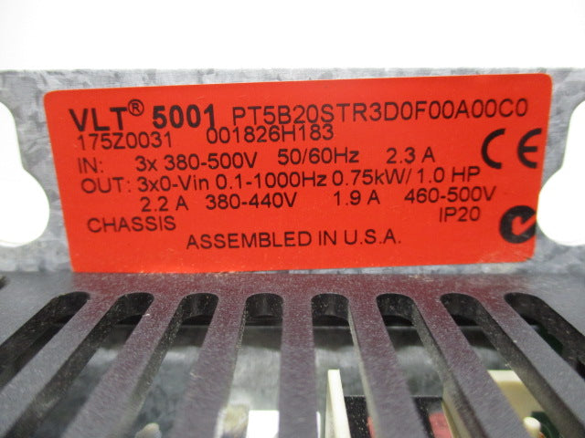 DANFOSS VLT5001PT5B20STR3D0F00A00C0 (175Z0031) NSMP