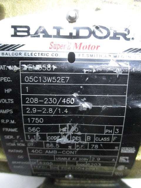 BALDOR VEM3581 UNMP