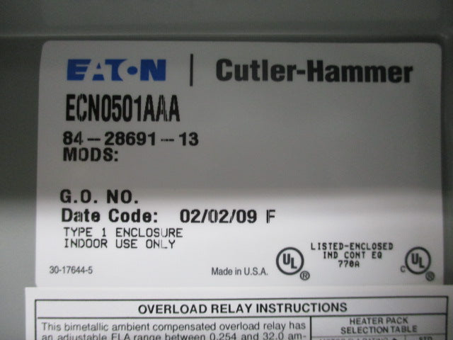 EATON ECN0501AAA NSMP