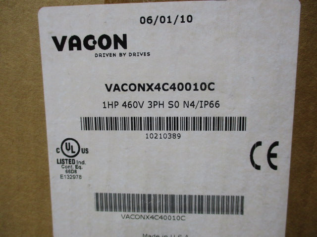 VACON VACONX4C40010C NSMP