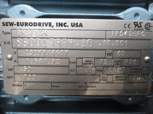 SEW-EURODRIVE ST47TDRS71S4 NSMP