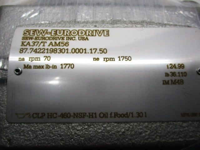 SEW-EURODRIVE KA37/TAM56 NSMP