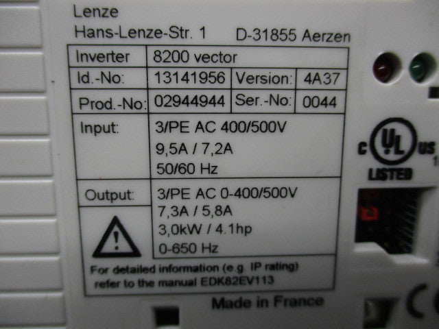 LENZE E82EV302K4C (13141956) NSMP