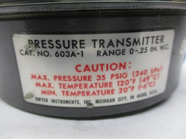 DWYER 603A-1 NSMP