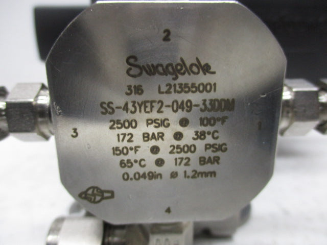 SWAGELOK SS-43YEF2-049-33DDM NSNP