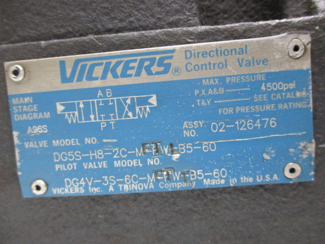 VICKERS DG4V-3S-6C-MFTWL-B5-60 UNMP