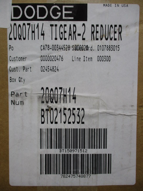 DODGE 20Q07H14 NSFS