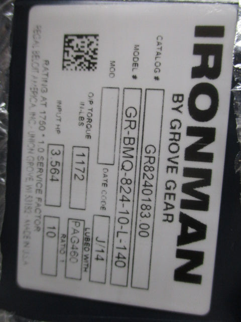 IRONMAN GR-BMQ-824-10-L-140 NSMP