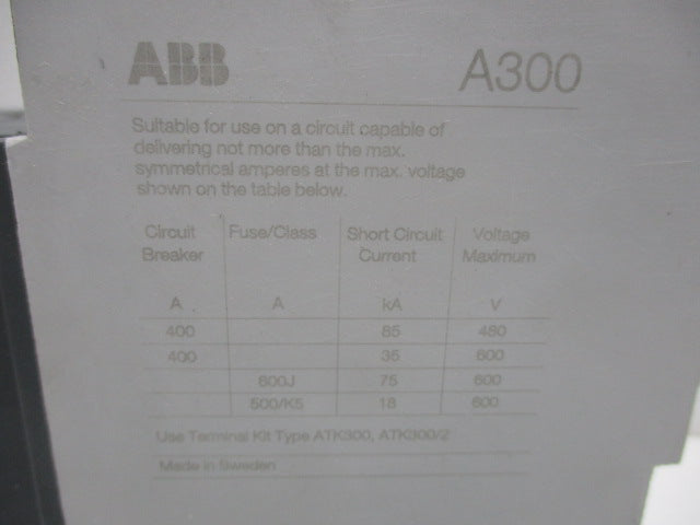 ABB 1SFL551001R8411 A300-30-11-84 110/110-120V NSMP