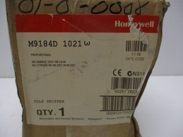 HONEYWELL M9184D1021 (AS PICTURED) NSFS