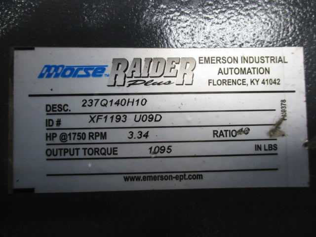 MORSE 237Q140H10 UNMP