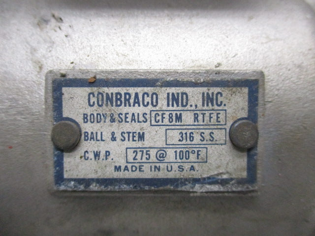 CONBRACO CF8M RTFE UNMP
