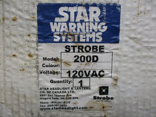 STAR HEADLIGHT & LANTERN MODEL 200D NSMP