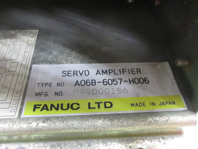FANUC A06B-6057-H006 UNMP