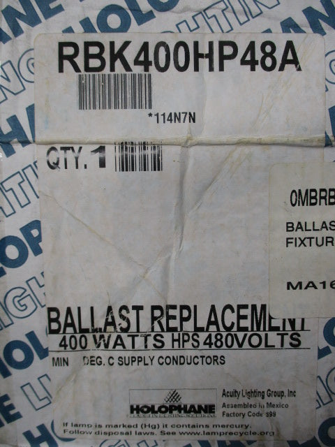 HOLOPHANE RBK400HP48A NSMP