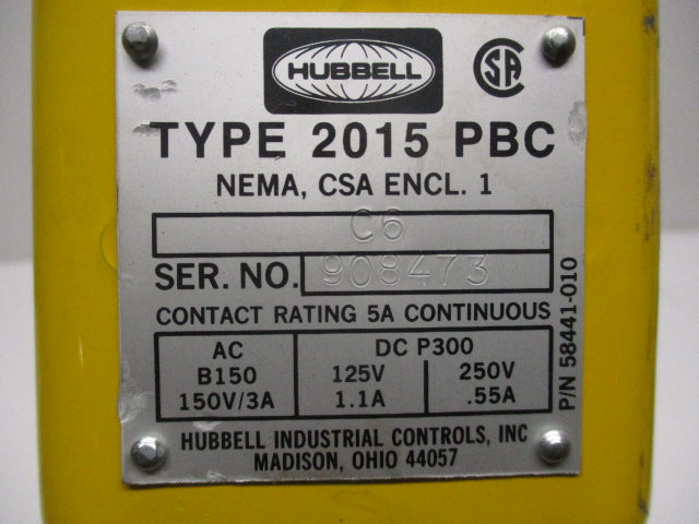 HUBBELL TYPE 2015-PBC (C6) NSNP