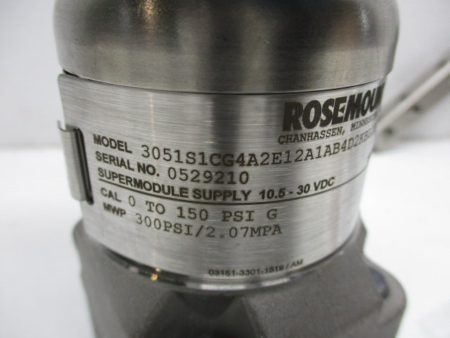 ROSEMOUNT 3051S1CG4A2E12A1AB4D2KBL1L4M5P2Q4 NSMP