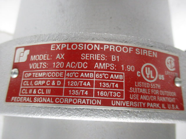 INDUSTRIAL SPARE PART AX-120SB SER. B1 NSMP