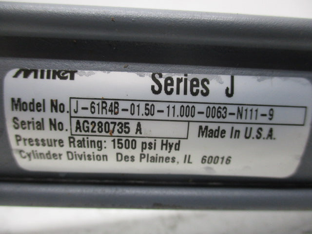 MILLER J-61R4B-01.50-11.000-0063-N111-9 (AS PICTURED) NSNP