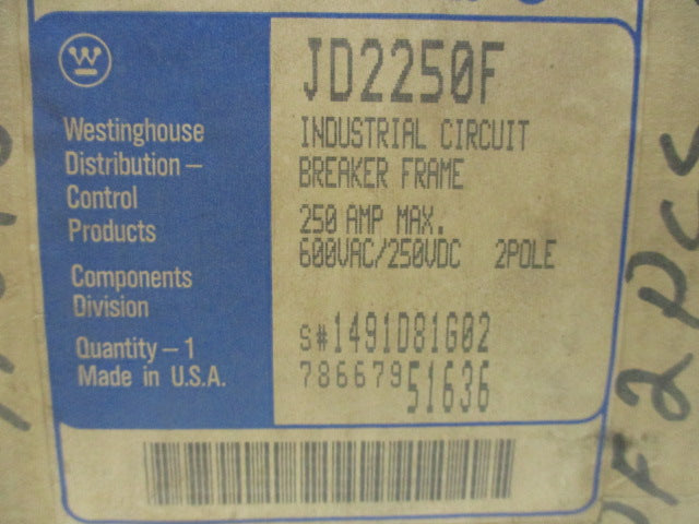 WESTINGHOUSE JD2250F NSMP