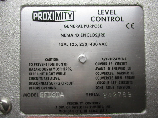 PROXIMITY GFD3DA NSMP