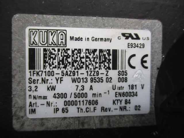 KUKA 1FK7100-5AZ91-1ZZ9-Z NSNP