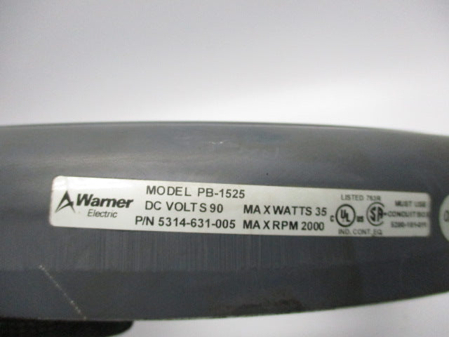 WARNER 5314-631-005 MODEL PB-1525 NSNP