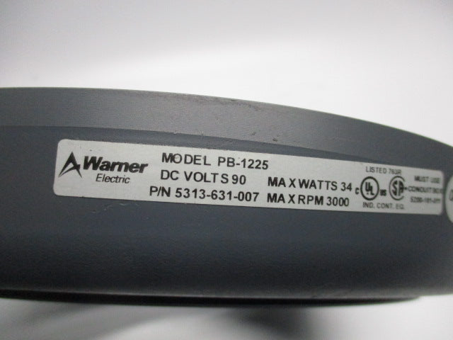 WARNER 5313-631-007 MODEL PB-1225 NSNP