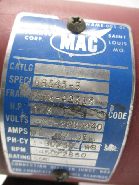 MAC 2M2-42312 UNMP