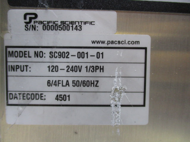 PACIFIC SCIENTIFIC SC902-001-01 (GOLD) UNMP
