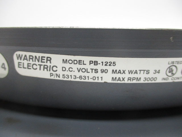 WARNER 5313-631-011 MODEL PB-1225 NSNP